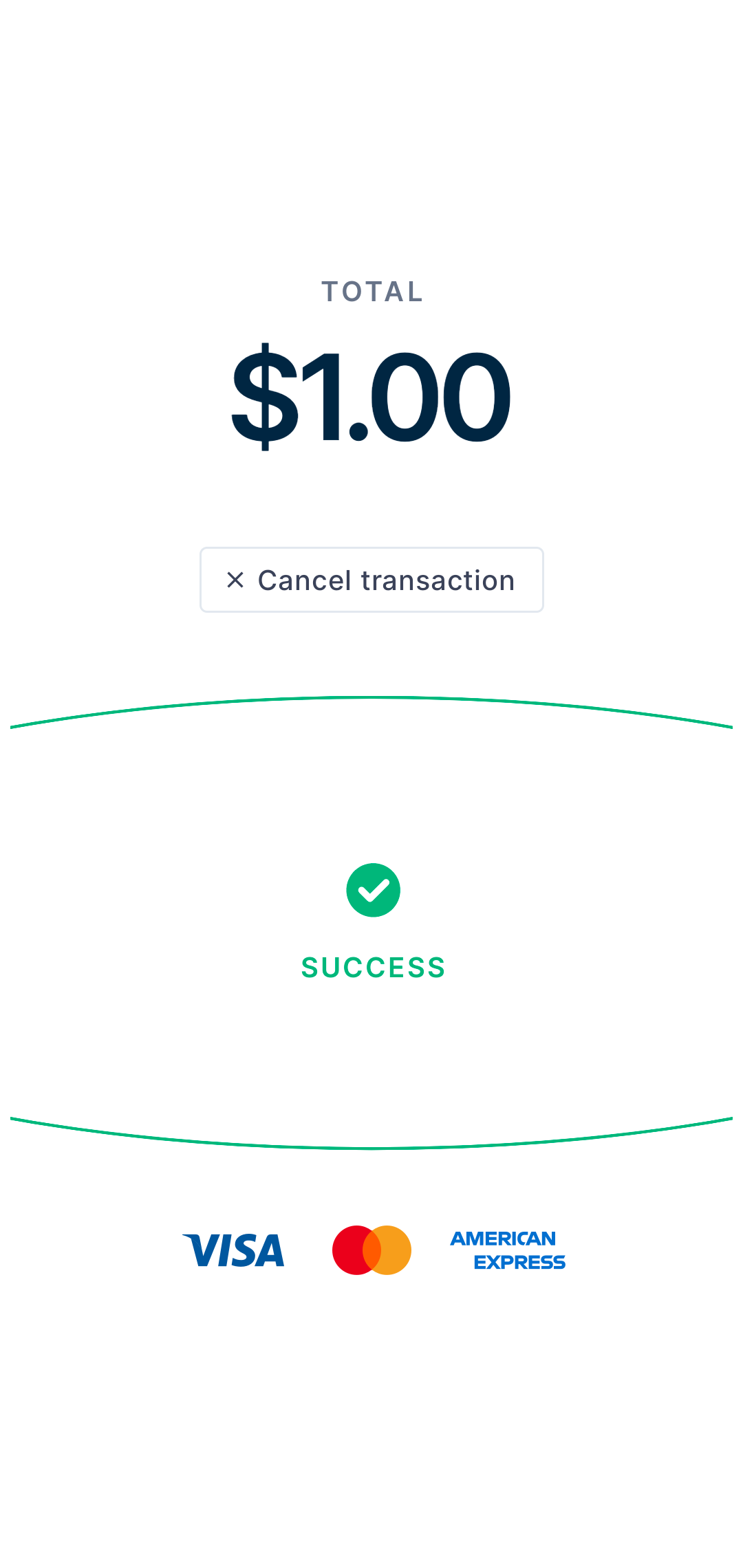 Tap to Pay on Android screenshot